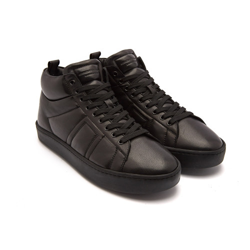 Sneakersy męskie ocieplane OFFICINE CREATIVE Kilim 003 Nero