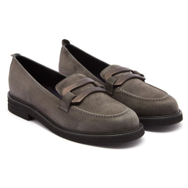Mokasyny damskie APIA Lucia Dark Grey
