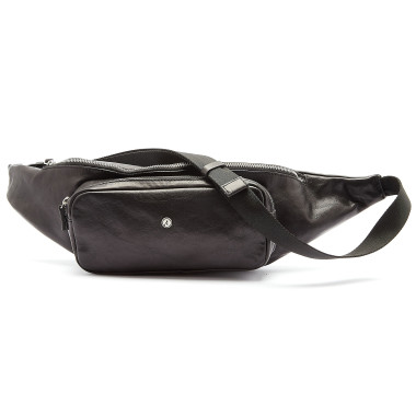 Torba na pasku unisex saszetka nerka APIA 634 Black