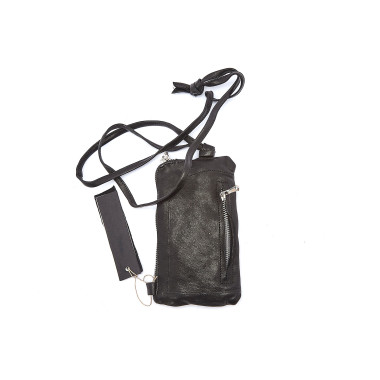 Torba na pasku unisex etui na telefon portfel APIA Puk Puk Black