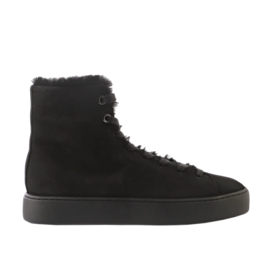Sneakersy damskie ocieplane HOGL 8-100352 Black Teddy