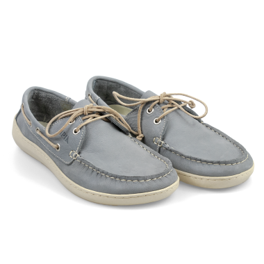 Półbuty męskie boat shoes APIA Bearboat Light Grey