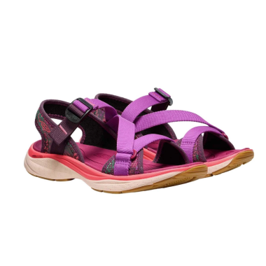 Sandały damskie sportowe KEEN Leiki Ot Plum Perf/Dubarry