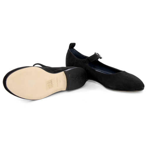 Baleriny damskie APIA Licynia Cam. Nero