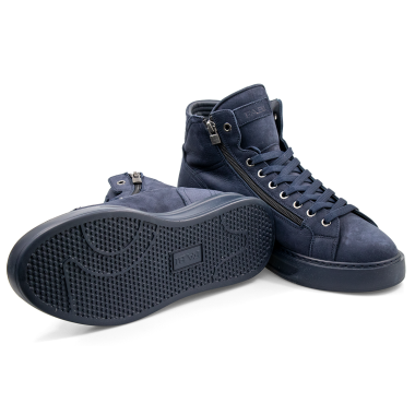 Sneakersy męskie ocieplane trampki FABI FU0364 Bl/Blk