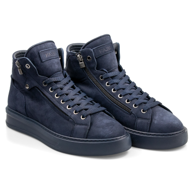 Sneakersy męskie ocieplane trampki FABI FU0364 Bl/Blk