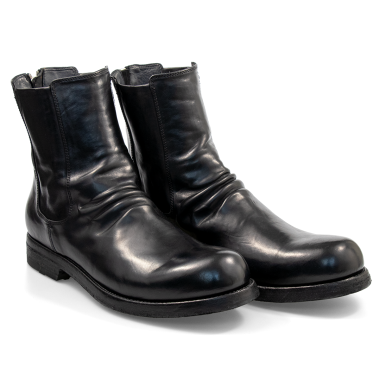 Botki męskie OFFICINE CREATIVE Bulla DD/104 Nero