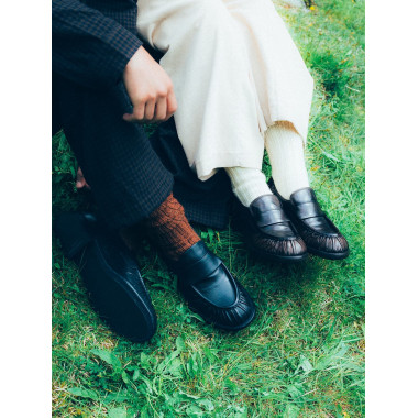 Mokasyny męskie OFFICINE CREATIVE Harley/003 Nero