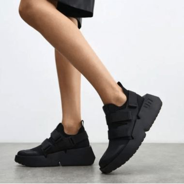 Sneakersy damskie UNITED NUDE Mega Run Blk.