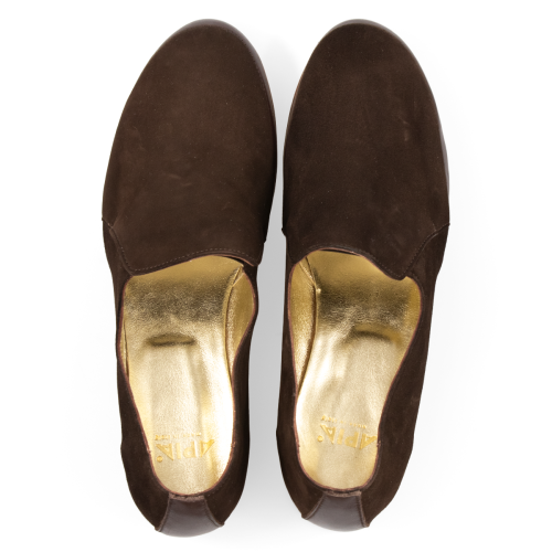 Mokasyny damskie APIA Moka Cam. 077 Marrone