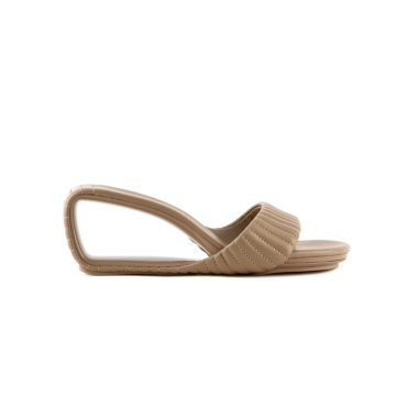 Klapki damskie UNITED NUDE Mobius MID Taupe Puffier