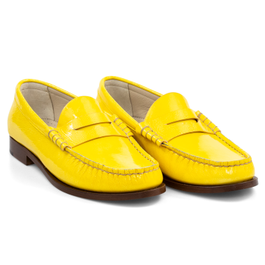 Mokasyny damskie APIA Giulia Giallo