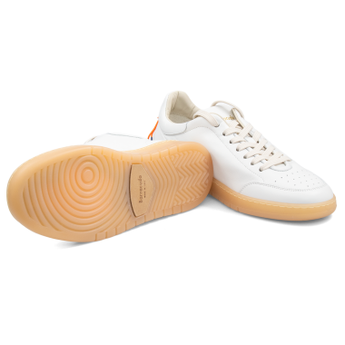 Sneakersy męskie BARRACUDA BU3355 Bianco