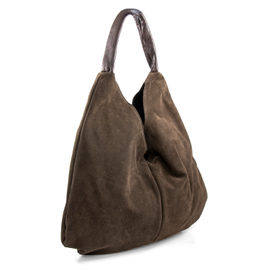 Torebka damska APIA Mimica Camoscio T.Moro/Coffee