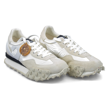 Sneakersy damskie BARRACUDA BD1470 Marmo/Bianco Impact Plus