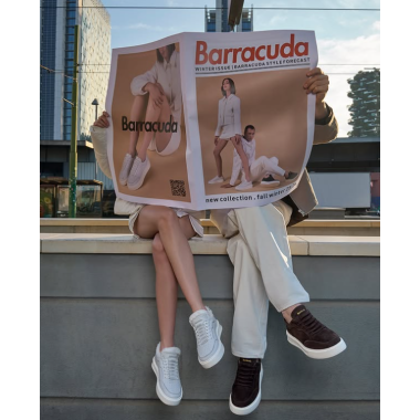 Sneakersy męskie BARRACUDA BU3612 Pilota Phoenix