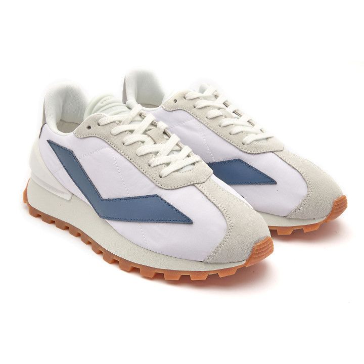 Sneakersy Qwark Spur White/Blue-000-013053-20