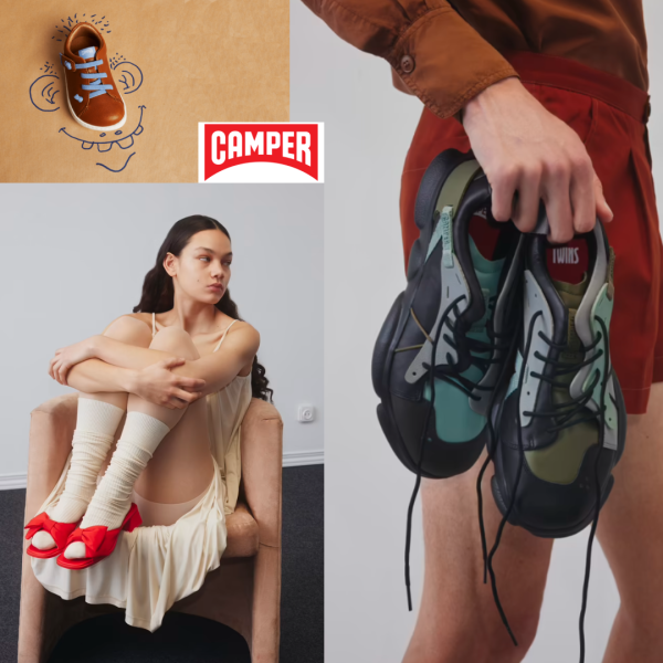 Buty Camper to wakacyjny klimat Majorki zaklęty w oryginalnych projektach obuwia